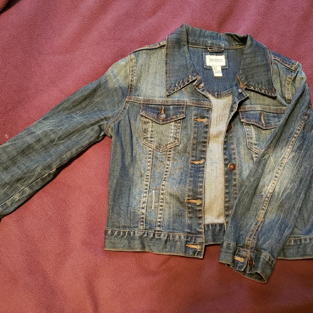 Forever21 Premium Denim Jacket